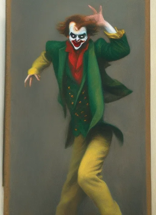 A dancing Joker 