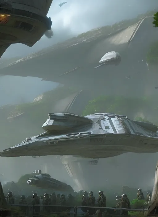 rogue one starship above endor