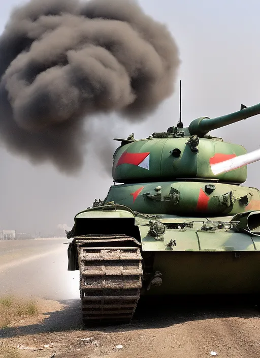 russian tank destroyed