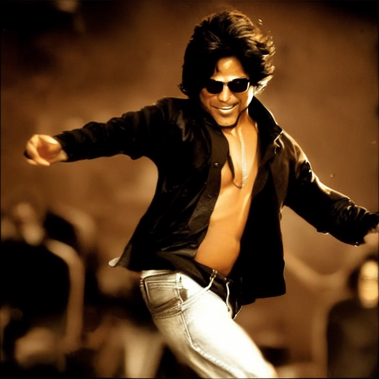 Shahrukh Khan dancing