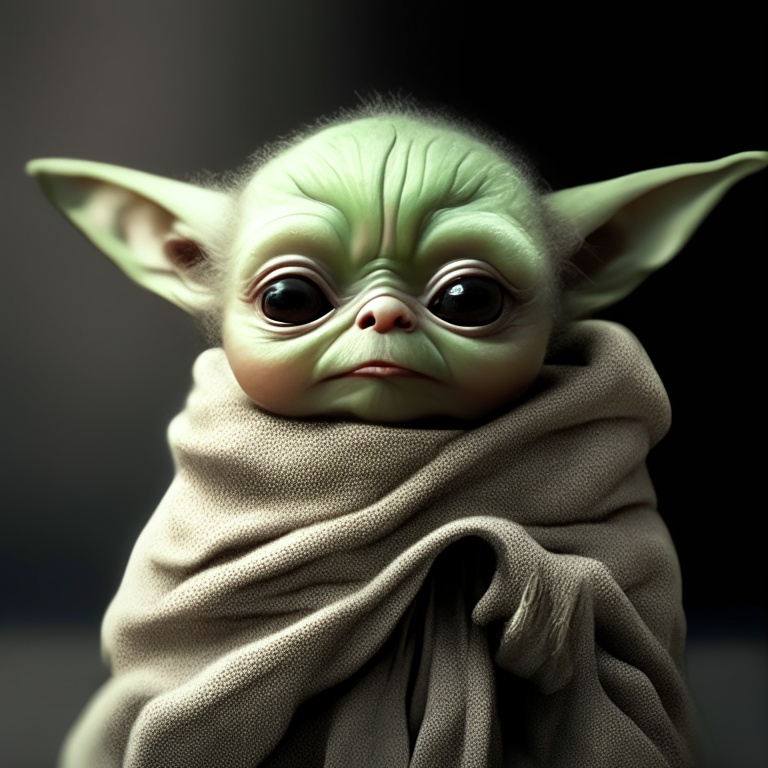 baby yoda grogu extremely cute