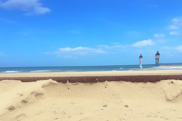 sky, cloud, water, blue, coastal and oceanic landforms, beach, travel, landscape, horizon, calm