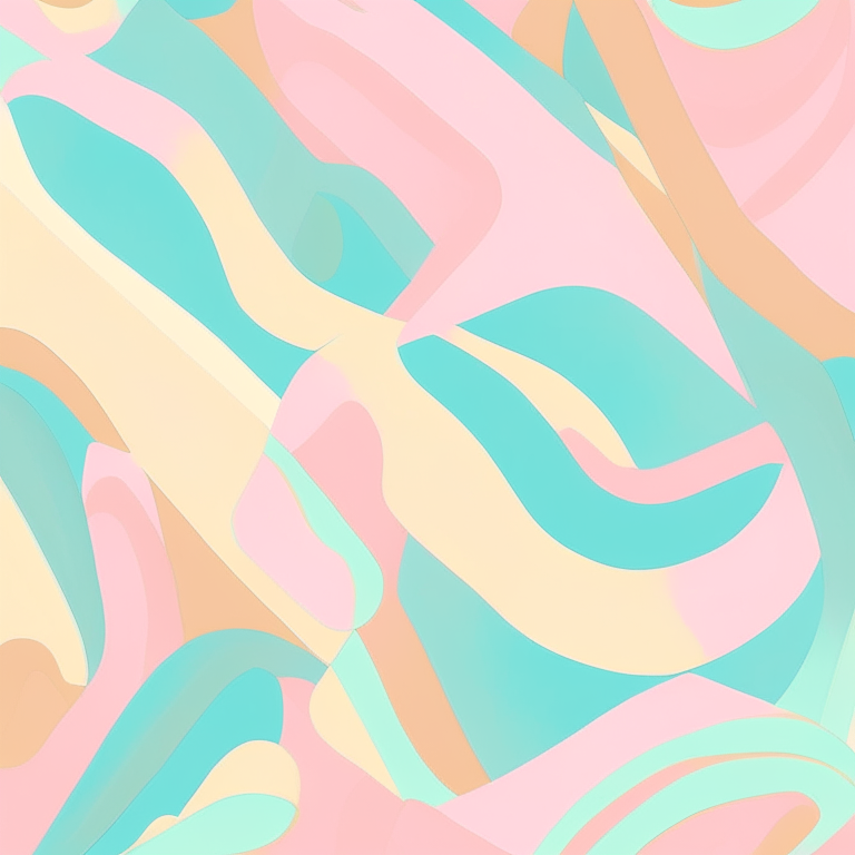 an abstract pattern in pastel style