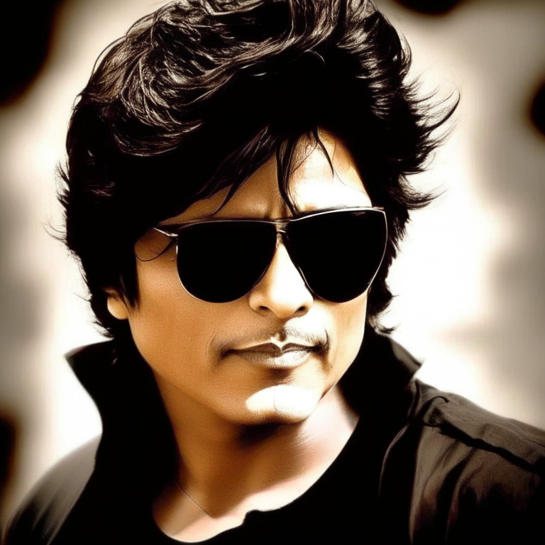 Shah Rukh Khan wearing shades and looking cool