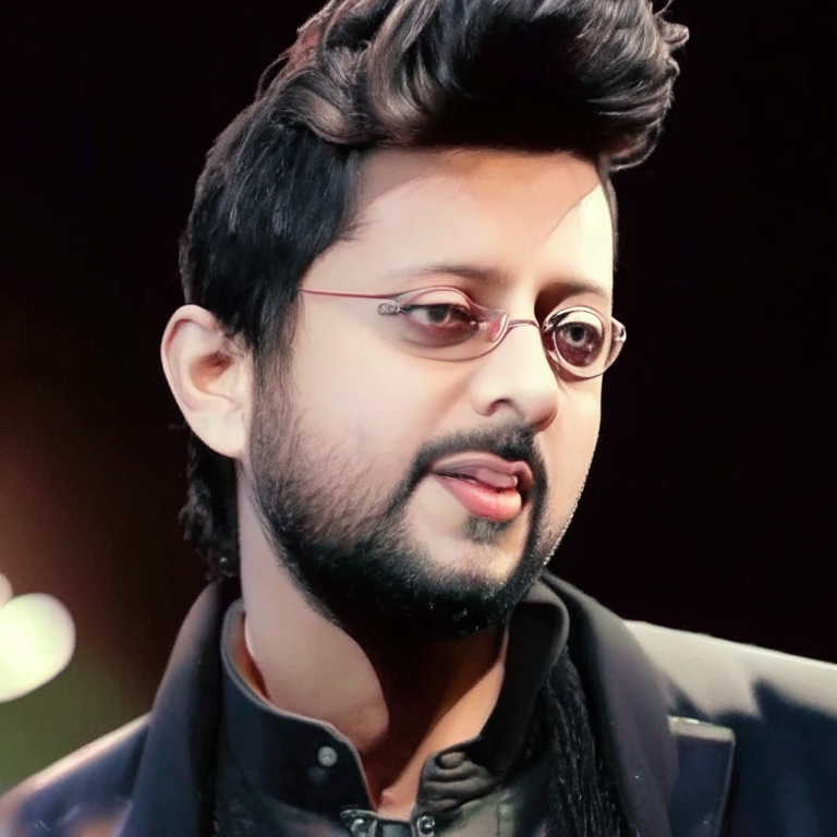 A clear picture of Atif Aslam