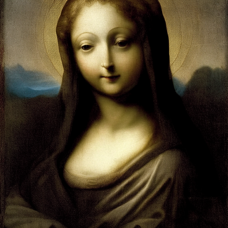 The Madonna portrait by Leonardo da Vinci