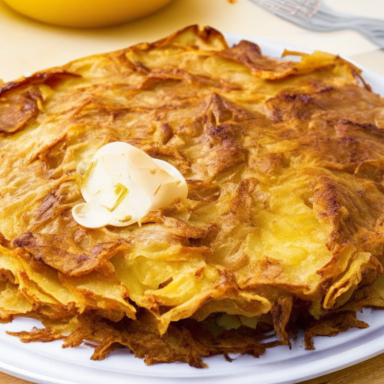 a delicious and hearty Spanish Beef and Potato Tortilla with Onion and Paprika, featuring tender chunks of beef, sliced potatoes, and caramelized onions in a fluffy and flavorful egg mixture