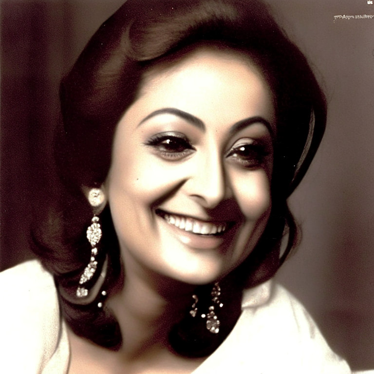 Saira Banu smiling