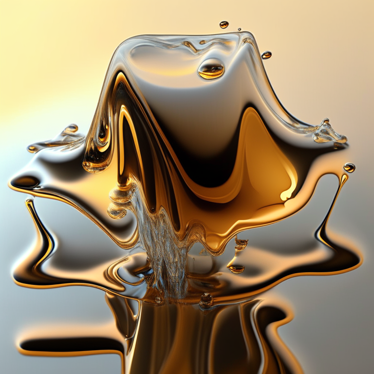 a transparent liquid texture