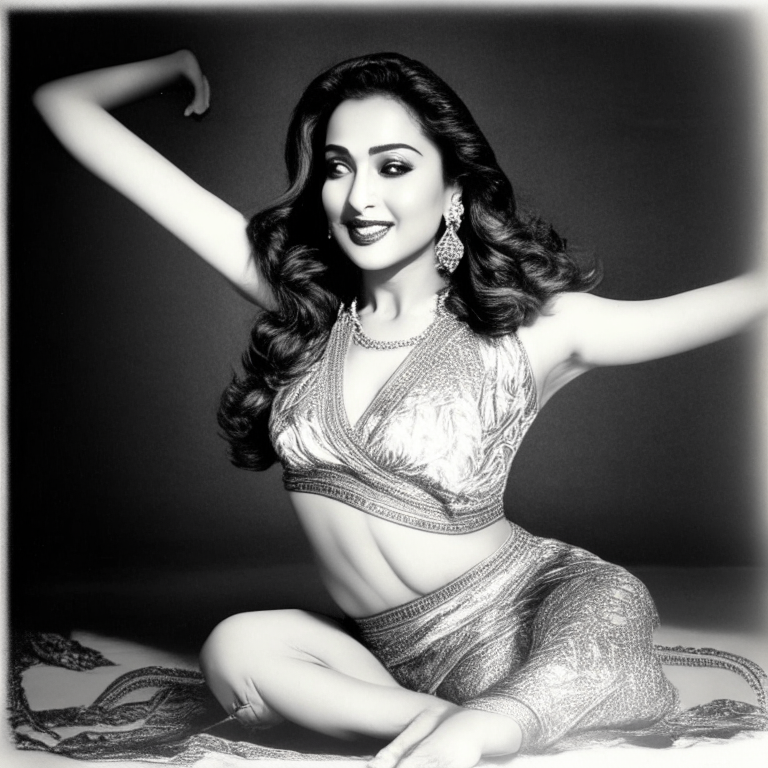 Madhuri Dixit in a normal pose