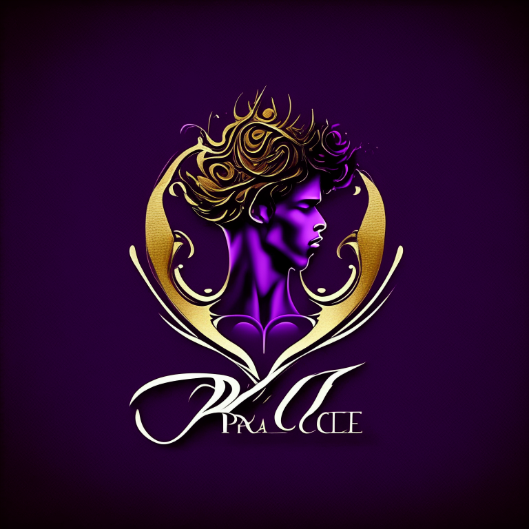 Design a brand logo with prince 