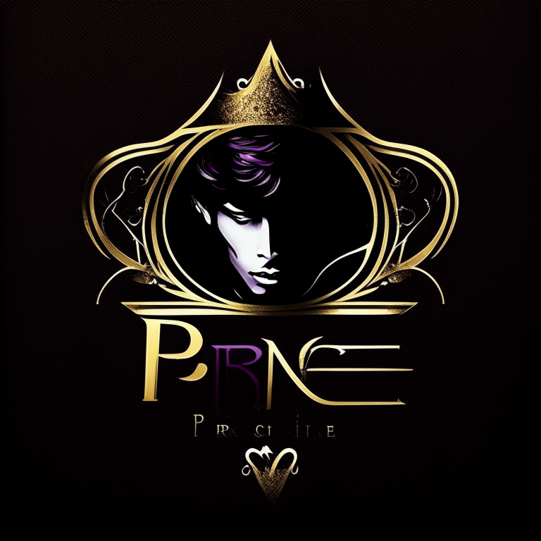 Design a brand logo with prince 