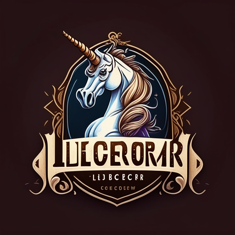 logo for liquor store with the name licorbrew
