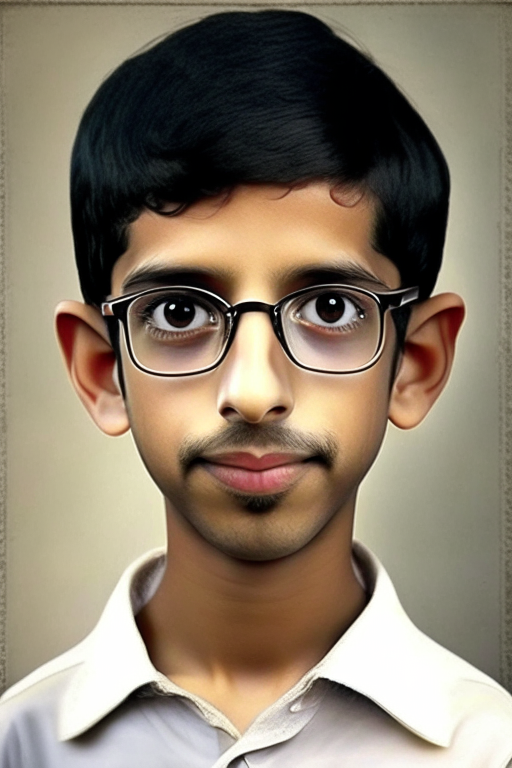 A growing child is become a sundar pichai