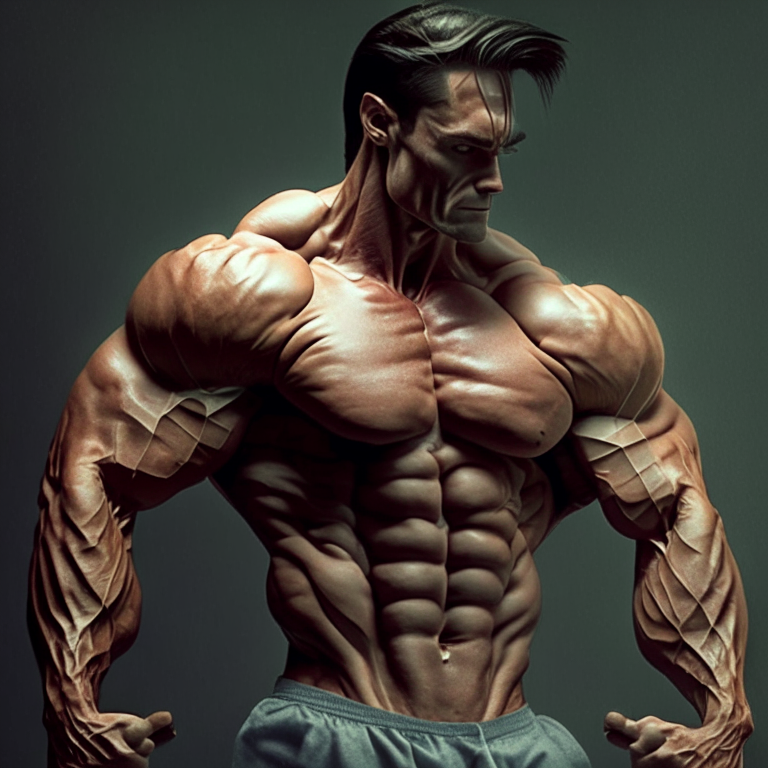 muscles with cutting
