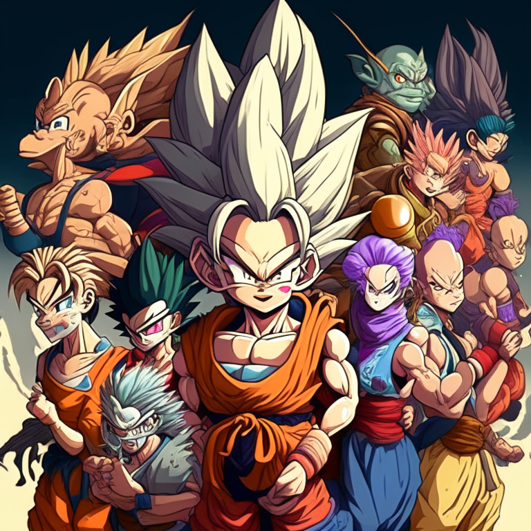 Give me All characters of dragon ball 