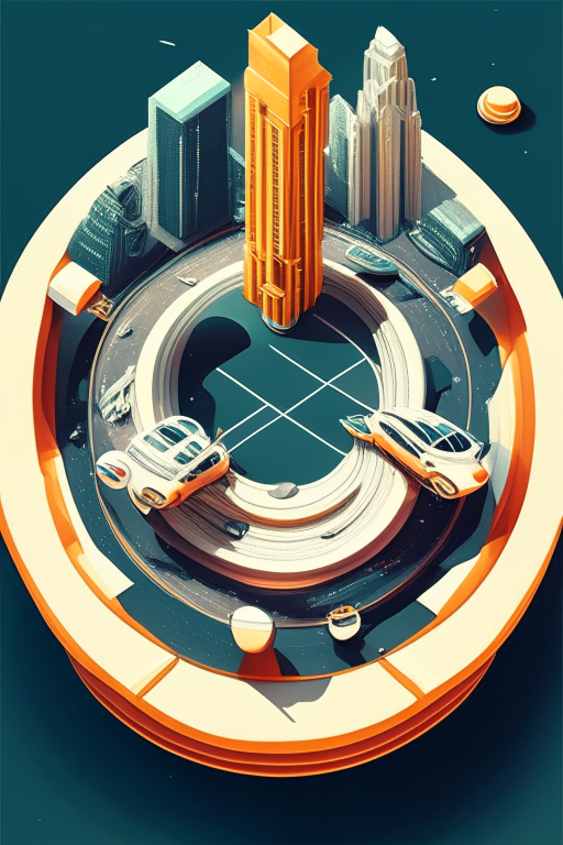Driving cars on the rings of saturn, new york city