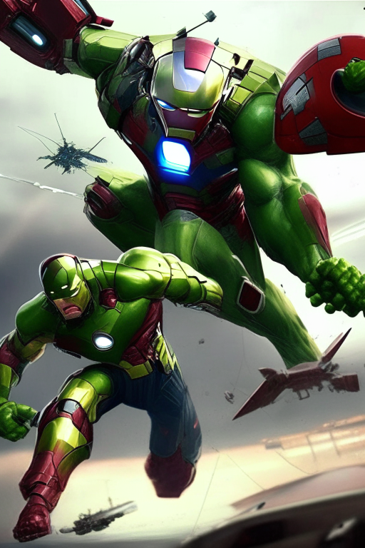 Ironman fight with hulk ironman fight with captain america ironman fight with loki helicopters