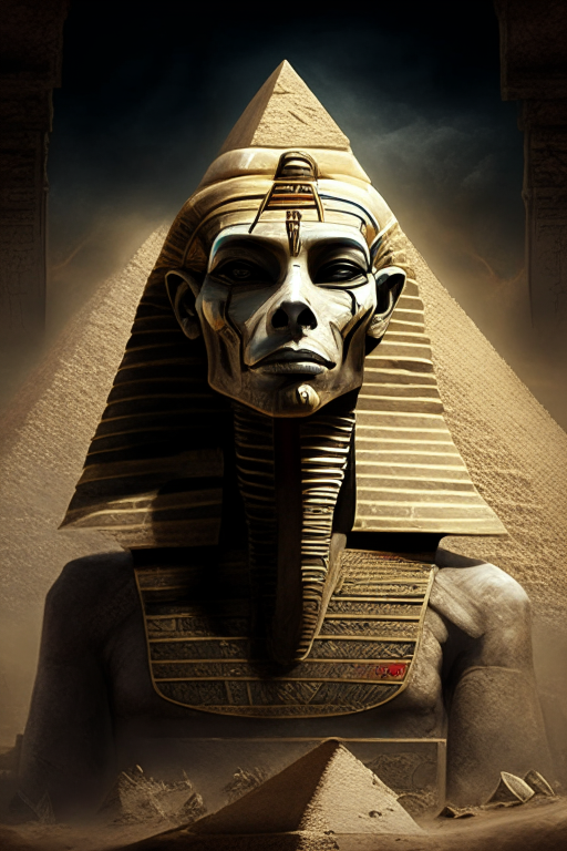 Égypte, Pharaohs, Pyramids, mummy. Change the colors to reflect different seasons