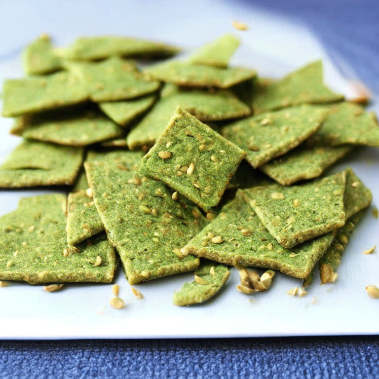 Alkaline Seed Crackers with Guacamole