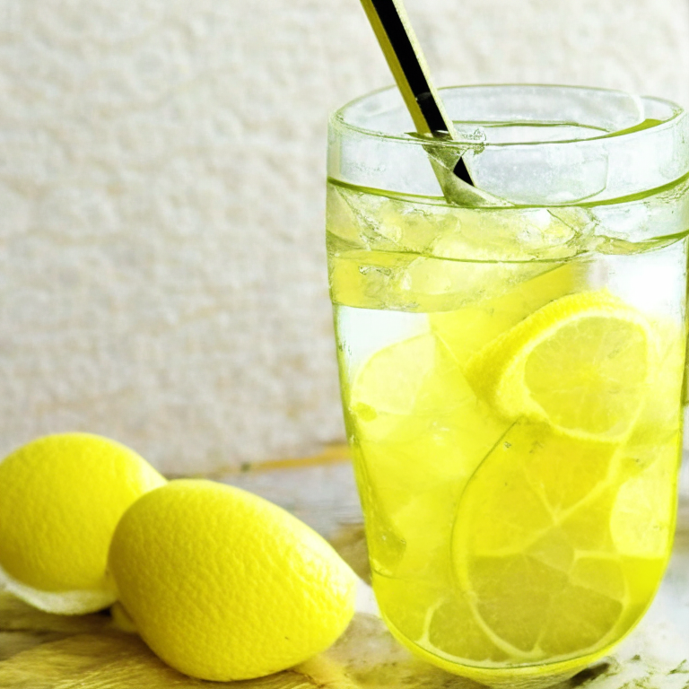 Alkaline Lemon Ginger Detox Water