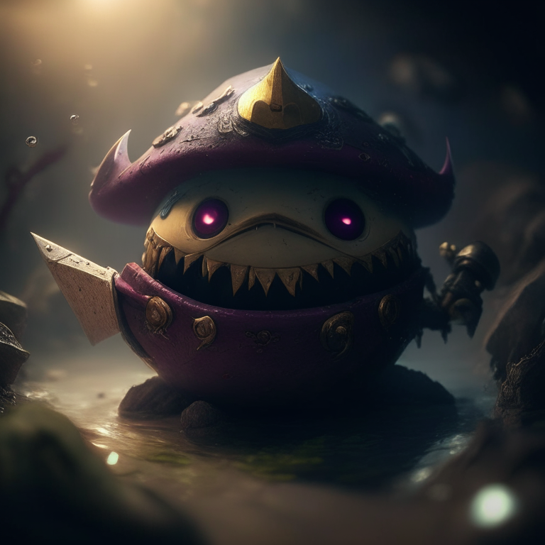 Gankplank of League of legends photography