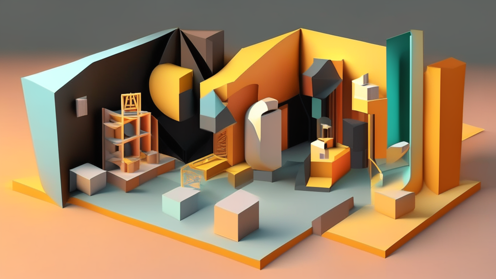 a 3D-style illustration of the installation highlighting the key features