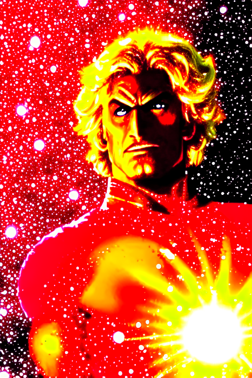Adam Warlock in space