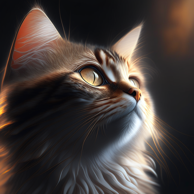 Beautiful cat 4k , 3d , wonderful,  gorgeus,  perfect