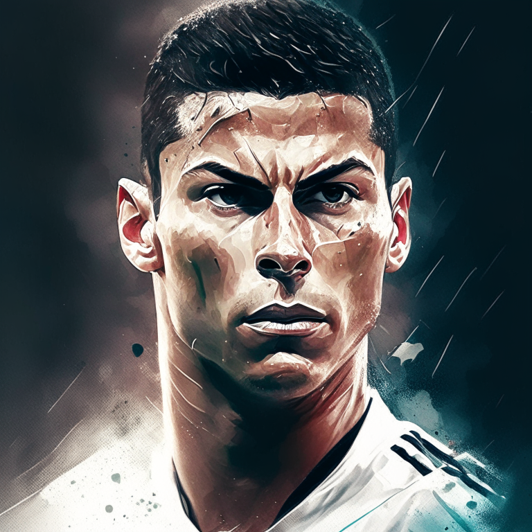 Cristiano Ronaldo artwork