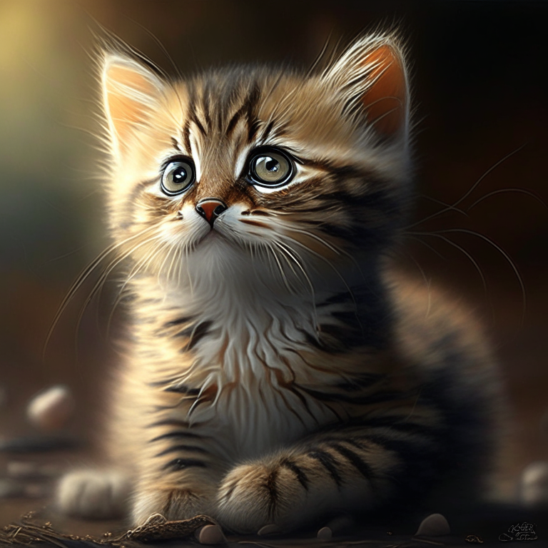 Un lindo gatito