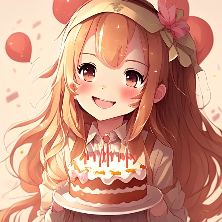 happy birthday ,
 cute girl