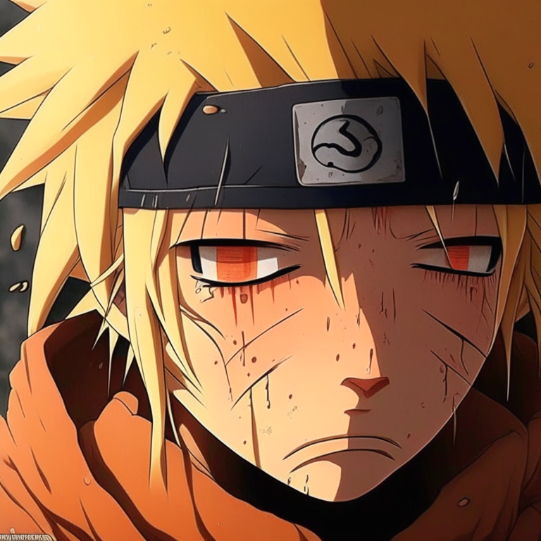 Naruto anime crying 