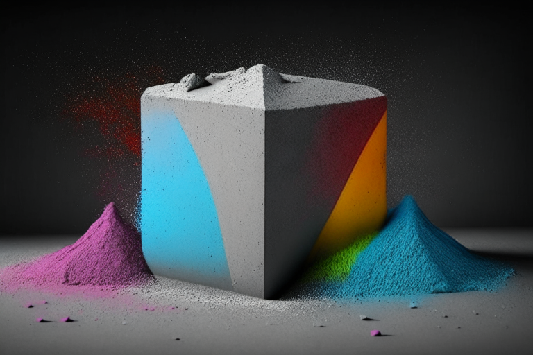 un fondo de cemento de color marrón