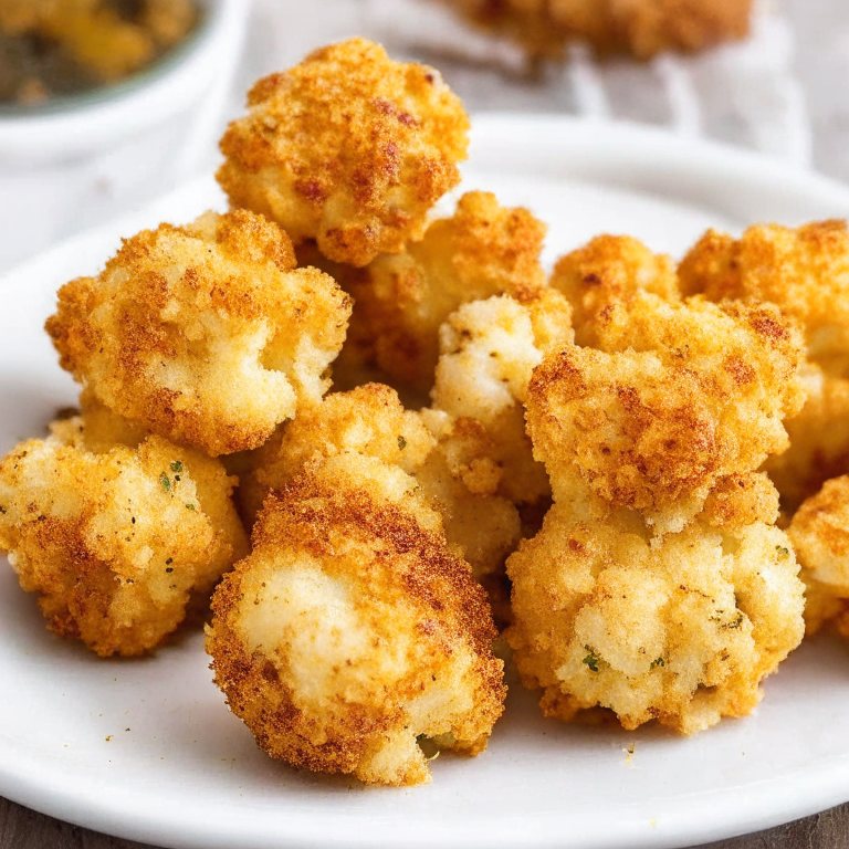 Air Fryer Parmesan Cauliflower Bites