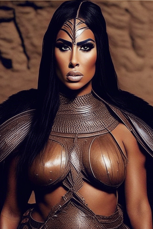 Kim Kardashian is an amazing warrior woman 