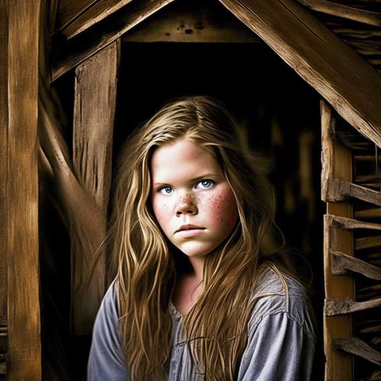 Jaycee Dugard  11 year old beautifull in the old barn
