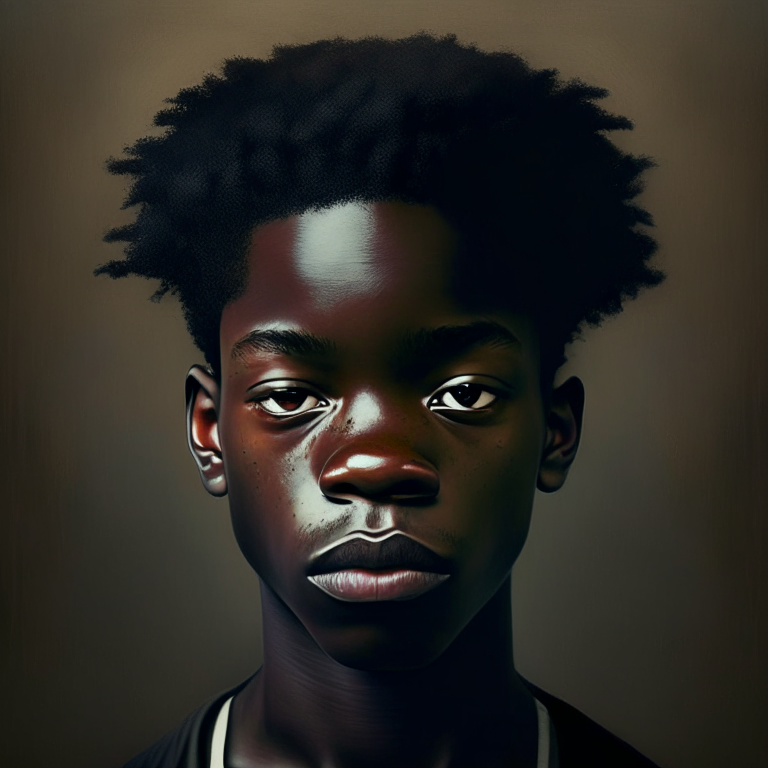 black teenager