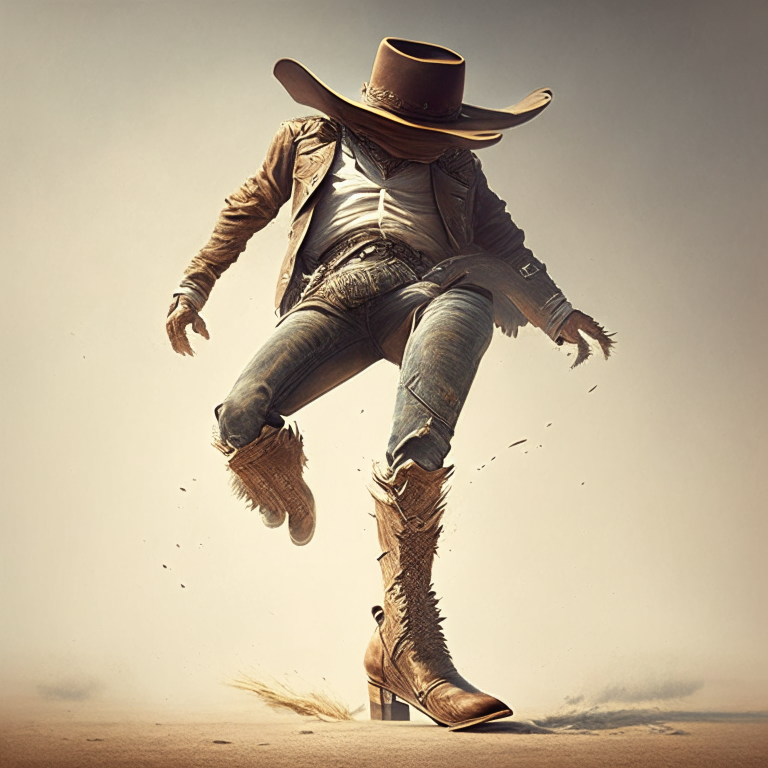 one-legged cowboy