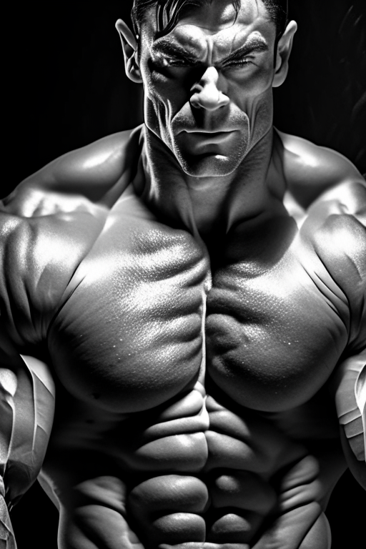 An ordinary man undergoing an astonishing transformation into a powerful bodybuilder, muscles bulging and rippling with strength, veins pulsating with energy, his physique transformed into a chiseled masterpiece, determination and focus radiating from his eyes, Photography, capturing the intense transformation process in a series of dynamic shots, showcasing the evolution of his physique from average to extraordinary, --ar 9:16 --v 5