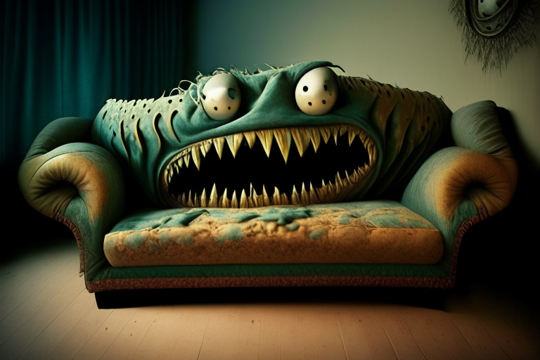  Nightmarish couch