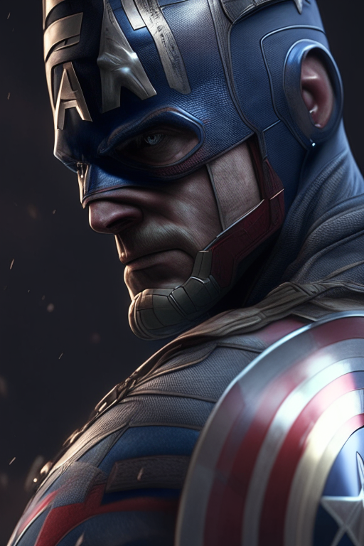 HD HIGH DEFINITION IMAGE OF CAPTAIN AMERICA 
