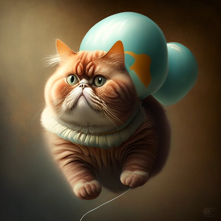 baloon cat