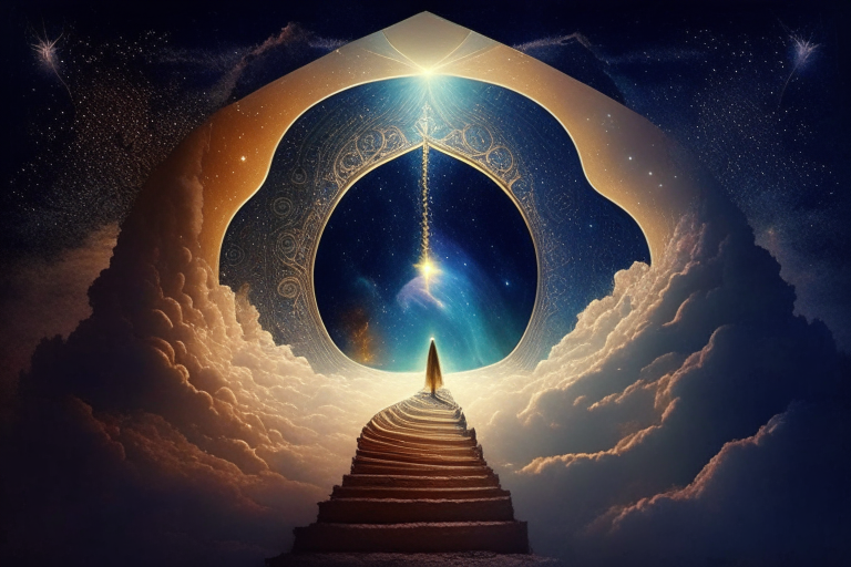 The Spiritual Journey through the Seven Heavens.