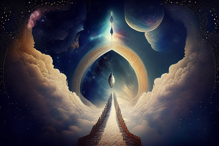 The Spiritual Journey through the Seven Heavens.