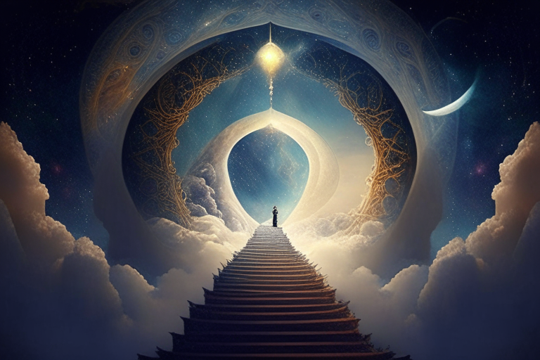 The Spiritual Journey through the Seven Heavens.