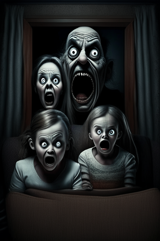 a most scary family dangerous than scary a cinema 3d visuals