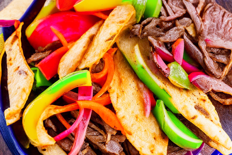 Air Fryer Beef Fajitas with Peppers and Onions, a delicious and colorful dish that's easy to make in the air fryer Beef Fajitas with Peppers and Onions, a classic Tex-Mex dish that's perfect for any occasion