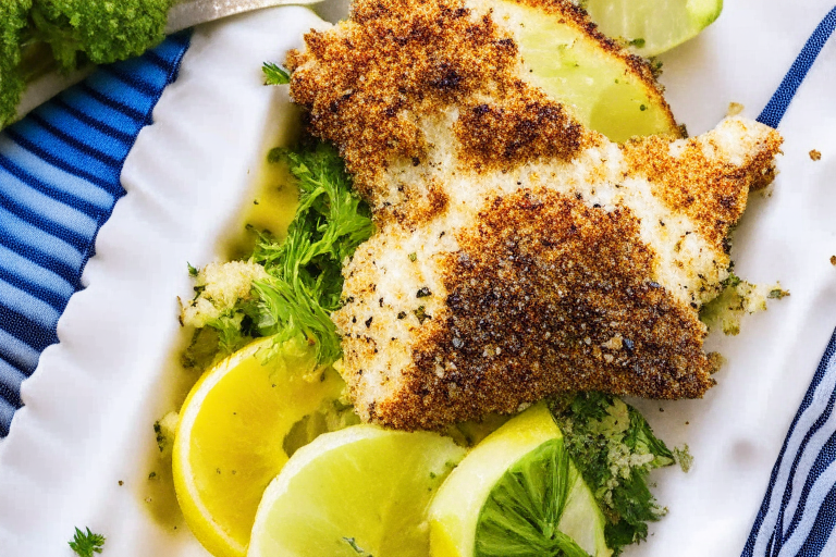 Air Fryer Mediterranean Herb-Crusted Cod, a delicious and healthy meal that's easy to make in the air fryer Mediterranean Herb-Crusted Cod in the Air Fryer, a classic and satisfying dish that's perfect for any occasion