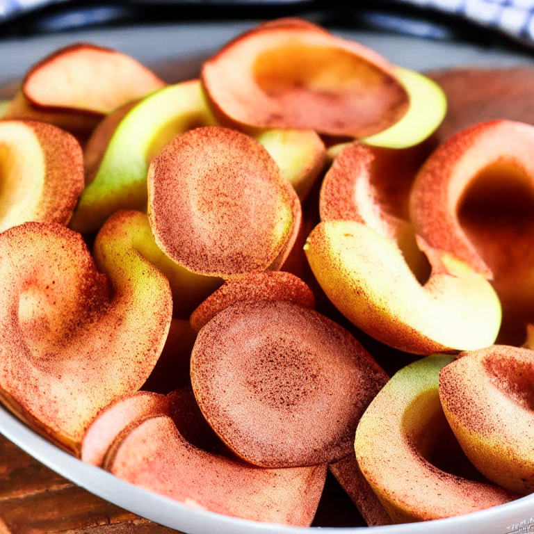 Air Fryer Cinnamon Apple Slices, a delicious and healthy snack that's easy to make in the air fryer Cinnamon Apple Slices in the Air Fryer, a sweet and satisfying treat that's perfect for any time of day